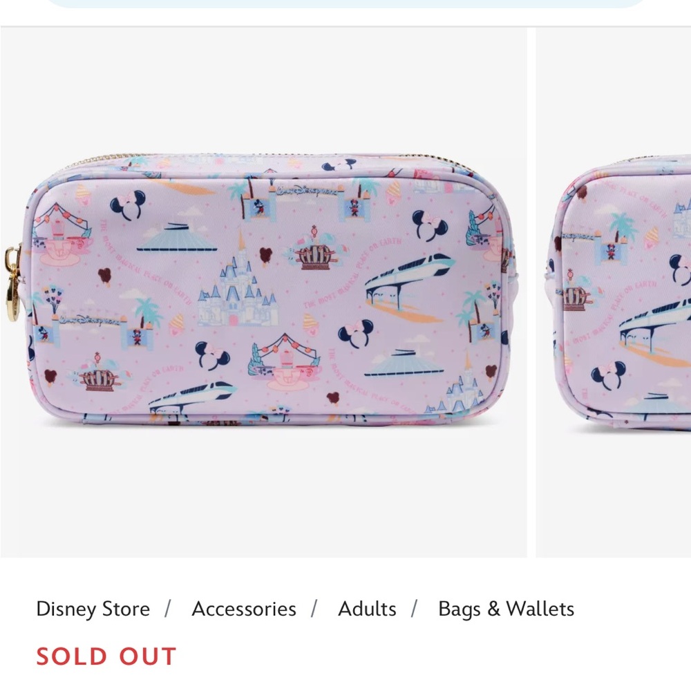 Stoney Clover Lane Pastel Travel Pouch